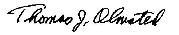 Signature-Thomas Olmsted